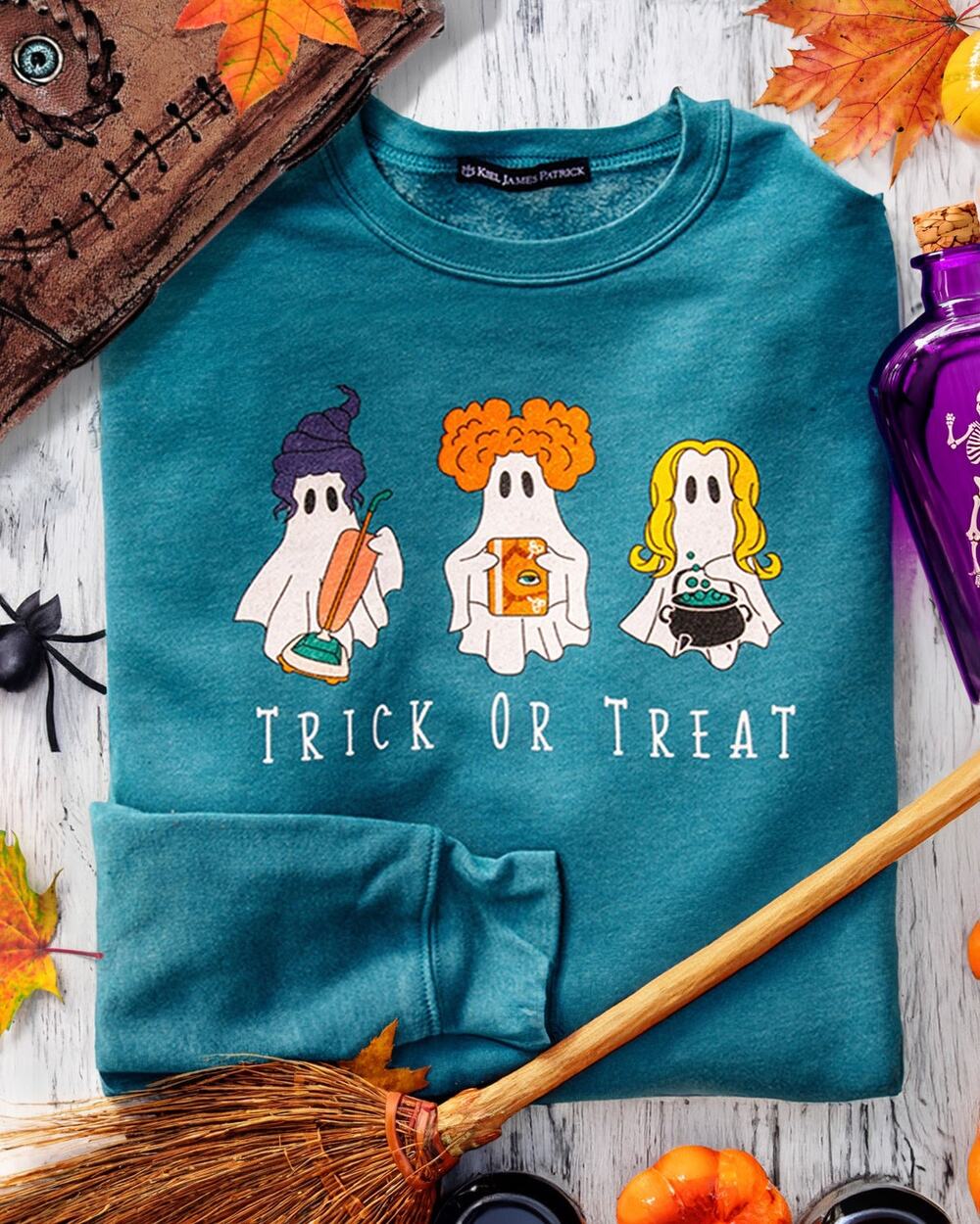 Kiel James Patrick Witch Trick orTreat Sweatshirt Sanderson Sisters Halloween 2x